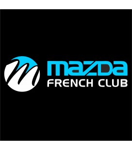 Mazda French Club 02 Blanc-Bleu